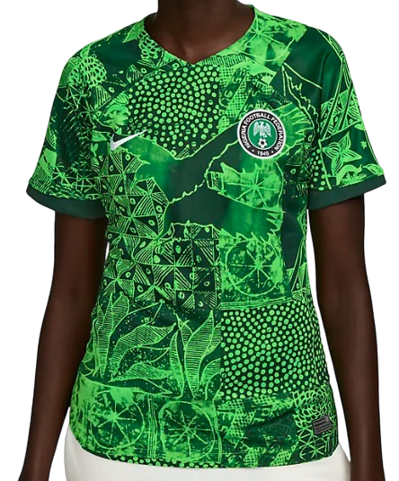 Camisa Feminina I Seleção da Nigeria 2023 Home